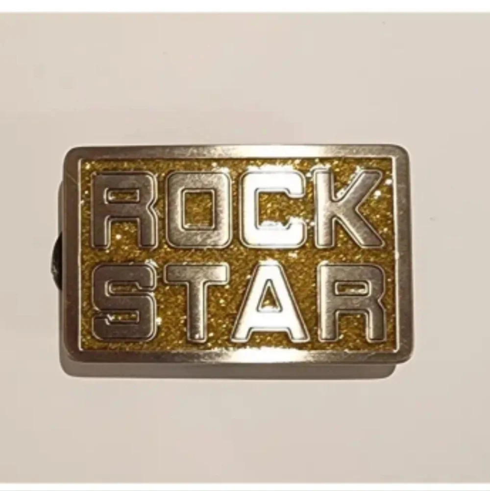 New Men's Rock Star Belt Buckle